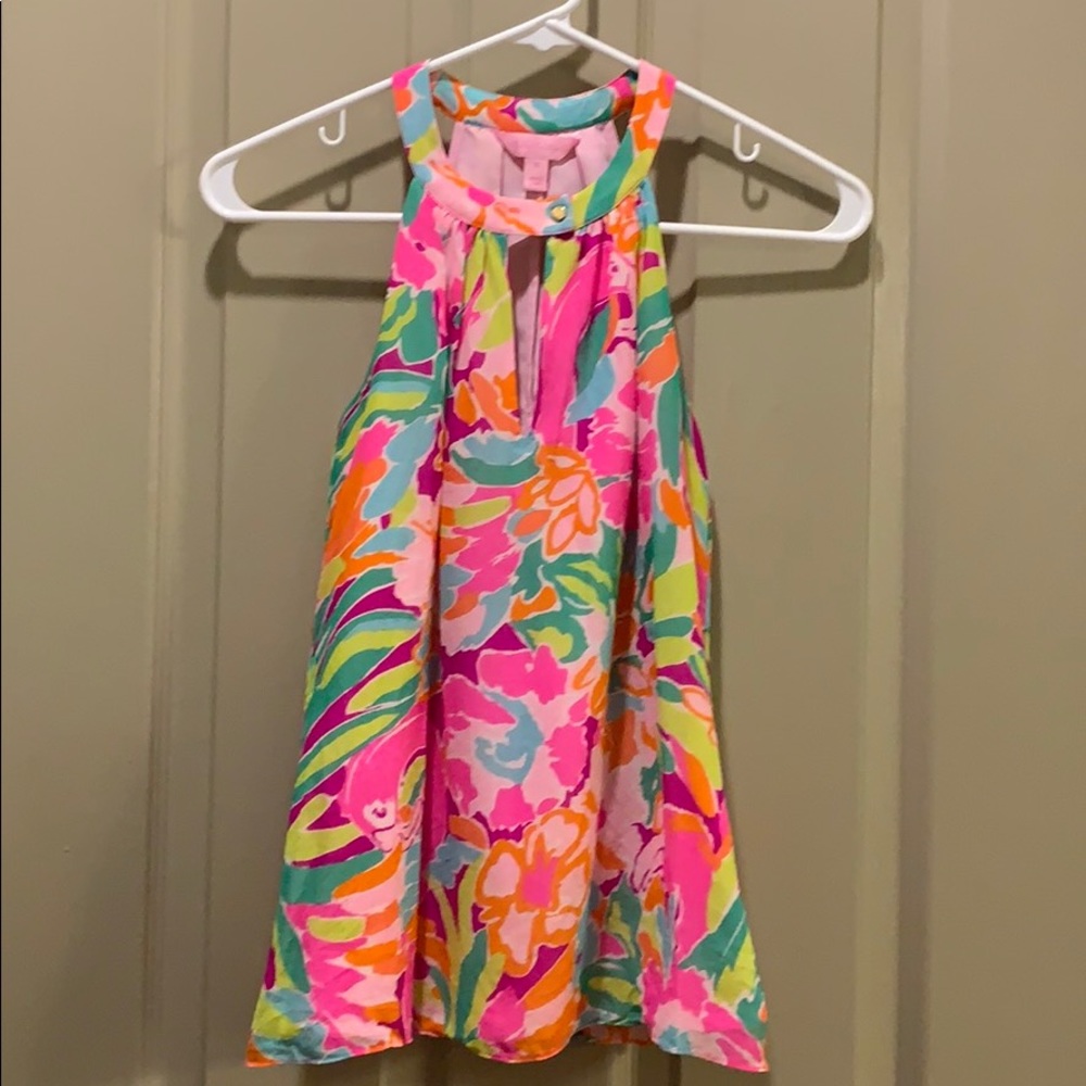 Lilly Pulitzer Rogan tank in Lulu